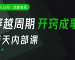 一人公司流量变现爆红秘籍：10倍变现公式+富人/小老板思维模型手把手拆解