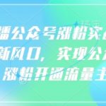 7天暴涨500+粉丝！语音直播公众号吸粉秘籍：抓住风口轻松开通流量主（技巧全公开）