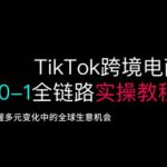爆款秘籍！TikTok跨境电商终极指南：0基础日销百万实战攻略（附全球流量密码）163