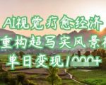AI黑科技颠覆视觉经济：4K超写实风景视频日入千元，零基础小白3步打造爆款疗愈IP