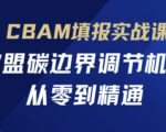 2024欧盟碳关税填报终极指南：零基础3天精通CBAM申报全流程（附全流程模板）！1413