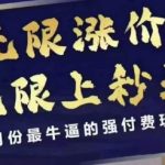 4月拼多多付费玩法终极曝光：无限涨价+秒杀上架技巧，小白逆袭月入5万全攻略