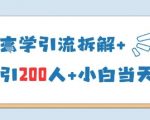 国学引流25年经验｜单日暴涨200人｜零基础小白当天变现秘籍