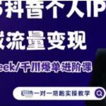 2025年个人IP短视频带货：DEEPSEEK+千川组合拳！零基础30天全域爆单日入过万秘籍大公开
