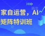2024实体商家必学！零门槛打造AI短视频矩阵，24小时带货不停播