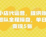 快手小店代运营爆单秘籍|团队全程托管单日狂出1000+单【限时名额疯抢中】