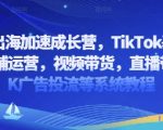 2025TikTok电商爆单秘籍：零基础入门基建选品+店铺运营全攻略！手把手教你视频带货、直播转化与百万流量广告投流实战班