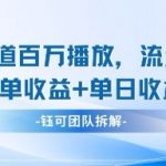 中老年短视频赛道爆款秘籍：千万播放轻松月入3万+ 单日狂赚9000+小白也能上手的自媒体变现攻略