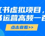 小红书虚拟项目爆火秘籍！日入1000+高频百问运营文档免费领（零门槛小白速成版）