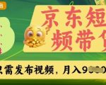 京东短视频带货新风口！10亿流量扶持+零门槛躺赚攻略（新手必看月入过万秘籍）156