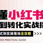 小红书起号变现全攻略：3天引爆流量闭环，7天狂赚10万+新手必看秘籍！
