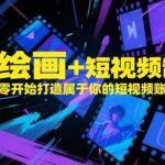 2024最新AI绘画+短视频3天速成秘籍：零基础打造爆款账号 流量狂飙日涨破万粉（附免费神器工具包）