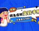 2025闲鱼虚拟电商暴利新玩法！零成本实战教程，新手日入500+躺赚攻略