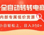 5最新AI电商暴利项目！全自动躺赚日入5000+秘籍曝光，内部低价货源限时免费公开（附操作教程）