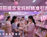 流量暴涨秘诀！3天引爆10W+本地精准母婴粉 抖音+小红书全域引流实操攻略