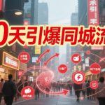 30天速成同城流量霸屏神技：7大爆单模块全拆解，业绩翻倍实战攻略！