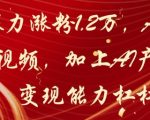 【零基础小白狂赚】仅20天AI猫咪带货爆粉1.2W！揭秘月入10W+的AI产品种草变现秘籍