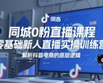 【限时免费】2025抖音电商3天破万粉！不露脸+同城爆单秘籍，零基础小白速成指南