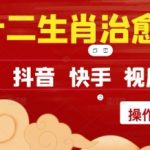 2025全网爆红！十二生肖治愈视频3步制作全攻略：手残党1小时狂揽1000+流量，抖音/小红书/视频号同步暴增秘籍！