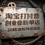 付费引流爆粉秘籍！单店日增30+精准创业粉实战攻略，月入1000+粉丝稳赚不赔