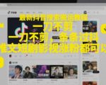 最新抖音搬运神技！100%过原创+流量暴涨秘籍，短剧影视涨粉一网打尽
