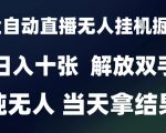 2025躺赚新风口！AI智能无人直播日入3000+保姆级教程【当天见效·解放双手】 （优化要点说明：