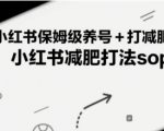 小红书减肥粉暴涨终极秘笈：保姆级养号SOP，7天引流破万！