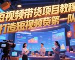 短视频带货7天起号保姆级教程：冷门爆单秘籍，新手月入10万+