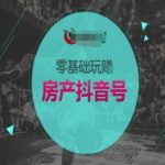 零基础3天玩转房产抖音号！抖音卖房日入过万秘籍大公开