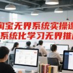 淘宝无界终极实操课程：7天打爆免费流量，系统化推广必学秘籍