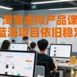 淘宝虚拟产品暴利蓝海课：揭秘月入10万+的稳定赚钱秘籍，新手3天速成！