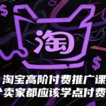 淘宝付费推广实战秘籍：7天引爆流量，新手卖家必学的高阶技巧！