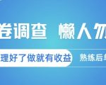 高收益问卷兼职攻略：懒人慎入！日赚XX元秘籍大公开，新手速成指南