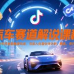 2025年抖音最火汽车赛道解说课！独家签约秘籍+伙伴计划暴利玩法，手把手教你月入10万！