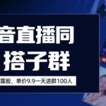 抖音直播同城搭子群爆赚秘籍：新手日入3000+的终极引流术，99%的人不知道！