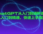 ChatGPT从零到大师：30天速成指南，手把手教你玩转AI写作、SEO优化与代码生成