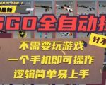 2025爆款CSGO自动捡漏暴利项目：手机零门槛操作，新手日赚300+，月入轻松破万【独家秘籍】