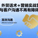 外贸话术与营销实战终极秘籍：3天掌握高效引流+SEO优化，客户转化率飙升80%！