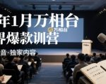 万相台无界2025首发：爆款速成秘籍内部绝密录音限时领取