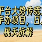 民族手办赚钱秘诀：操作超简单，日入100+元轻松实现！