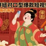 零粉3天暴涨万粉！揭秘大唐胖妞AI对口型黑科技，100%起号成功率！