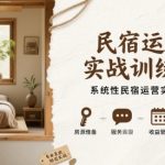 民宿运营实战训练营：系统性掌握SEO技巧，引爆民宿排名与订单飙升！