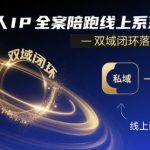 个人IP爆粉变现陪跑营｜30天双域闭环实战系统课，导师1V1带你批量获客[[1]