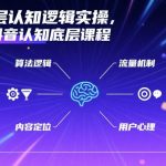 抖音底层逻辑爆款实操秘籍：零基础速成2025最新变现大法