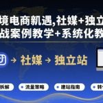 2025跨境电商爆单秘籍：社媒+独立站实战案例拆解，百万流量轻松拿！