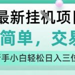 最新零门槛暴利项目！新手小白日赚300+全攻略，当天操作即刻提现