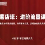 小红薯卖货终极秘籍：开店选品+系统引流技巧，10天暴涨流量快速变现！