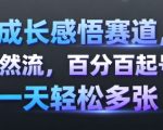 自然流起号单日涨粉破千！成长赛道零成本起号秘籍✨限时揭秘