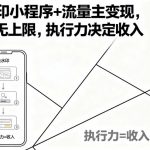 🔥零门槛搭建去水印小程序！100+平台支持，日赚千元！激励广告矩阵收益无上限！