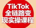 TikTok爆款变现秘籍：全链路实操课，30天收入翻倍！